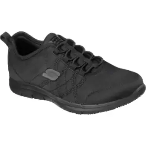 Image of Skechers Ghenter Srelt Womens Safety Shoes Black Size 7