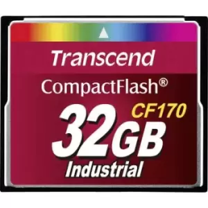 Image of Transcend CF170 Industrial CompactFlash card 32 GB