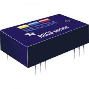 Image of RECOM REC3 1205SRWH4A REC3 1205SRWH4A 3W DCDC Converter REC3 1205SRWH4A 9 18 Vdc 5 Vdc 600 mA 3 W