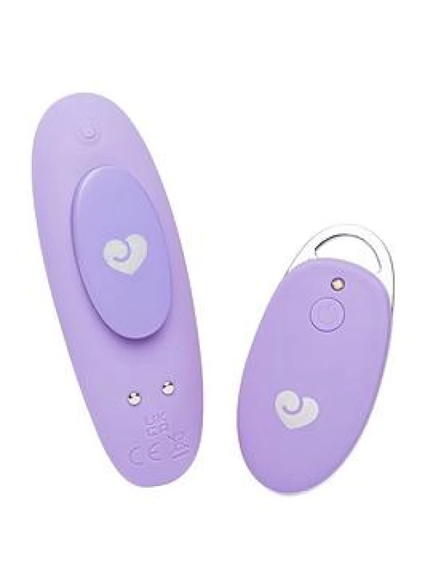 Image of LOVEHONEY Mon Ami Panty Vibe with Remote - Purple 5061018991099