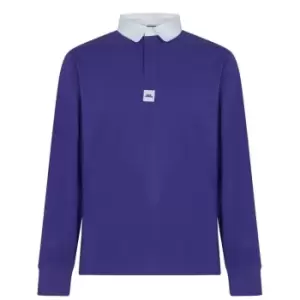 Image of No Fear Sleeve Polo Shirt - Purple