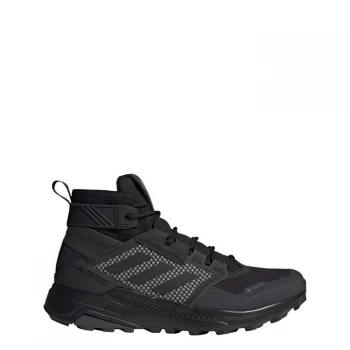 Image of adidas Terrex Trailmaker Mid GTX Hiking Shoes Mens - Core Black / Core Black / Dgh