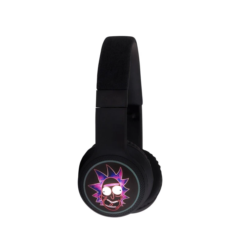 Image of Rick and Morty Rick and Morty Light-Up Bluetooth Headphones Black unisex One Size