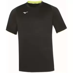 Image of Mizuno Core Short Sleeve T Shirt Mens - Black