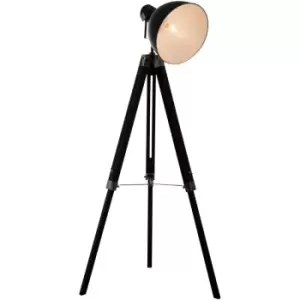 Image of HOMCOM Stand Floor Lamp Tripod Light Livingroom Studio Dome Shade Retro Style