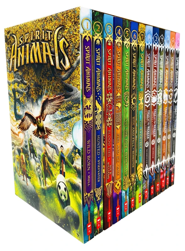 Image of Spirit Animals 13 Books Box Set Series 1 & 2 Collection (Spirit Animals Books 1 - 7) Sarwat Chadda, Sarah Prineas, Varian Johnson, Jonathan Auxier Boo