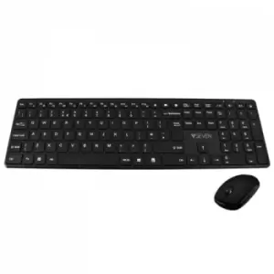 Image of V7 CKW550UKBT keyboard Mouse included USB + Bluetooth QWERTY UK English Black