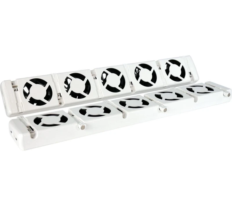 Image of VYBRA Radboost Pro-5 Radiator Booster Fan - Dual Pack, White 5060663690692