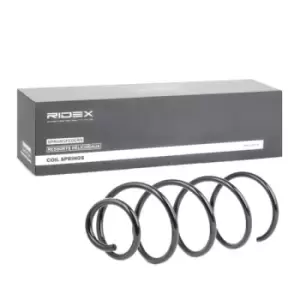 Image of RIDEX Coil spring BMW 188C0378 31336764379,31336764380,31336764381 Suspension spring,Springs,Coil springs,Coil spring suspension,Suspension springs
