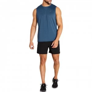 Image of Asics Race Vest Mens - Blue