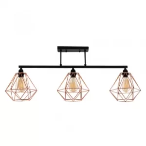 Image of Fillatt Steampunk Fitting in Black with Diablo Shades in Copper