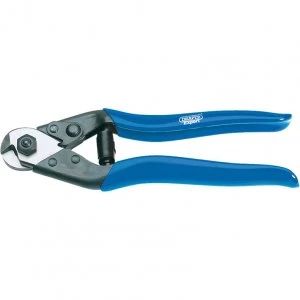Image of Draper 190mm Wire Rope Or Spring Wire Cutter