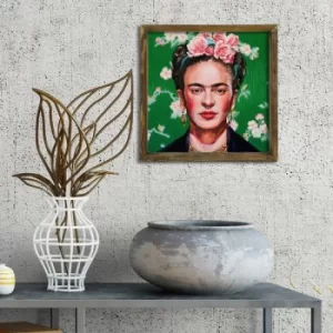 Image of MZM214 Multicolor Decorative Framed MDF Painting