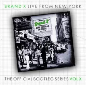 Image of Live from New York by Brand X CD Album