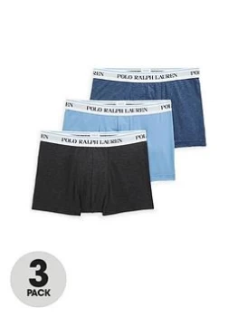 Image of Polo Ralph Lauren 3 Pack Trunks - Blue Size M, Men