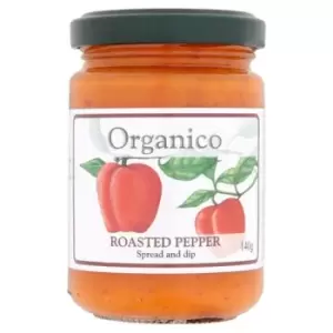 Image of Organico Roasted Pepper Spread & Dip 140g