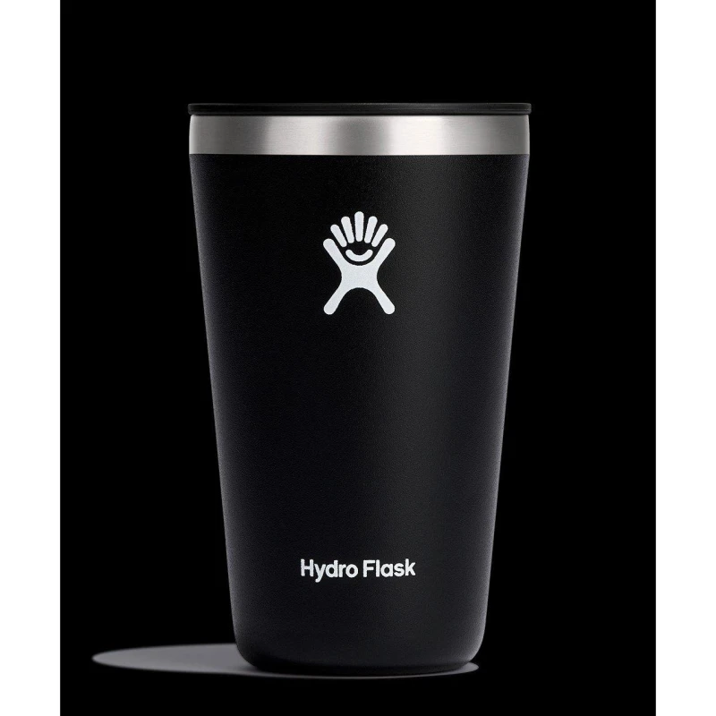 Image of Hydro Flask AROUND TUMBLER PRESS-IN LID - 16 OZ - Black One Size