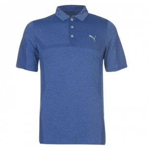 Image of Puma Evo Knit Polo Shirt Mens - Surf The Web