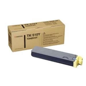 Image of Kyocera TK510 Yellow Laser Toner Ink Cartridge