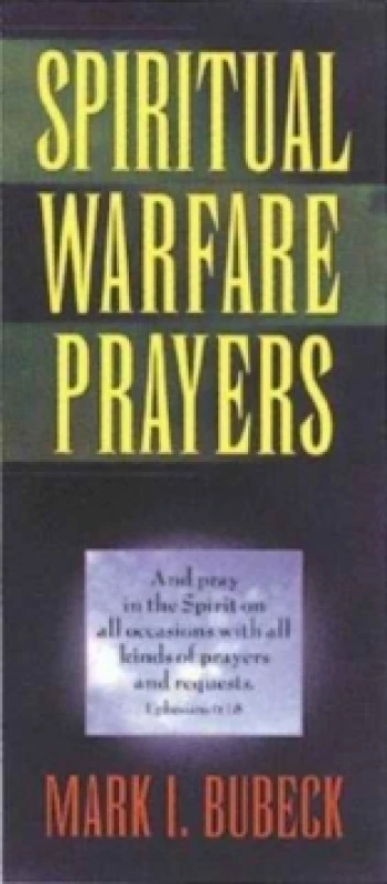Image of Spiritual Warfare Prayers. Pamphlet. By Mark I Bubeck Books