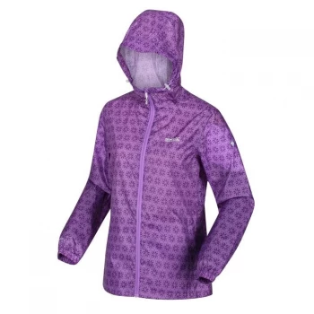 Image of Regatta Womens Printed Pack It III Waterproof & Breathabl - LilacBlmFlor