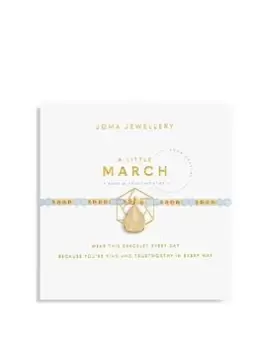 Image of Joma Jewellery A Little March Birthstone Bracelet