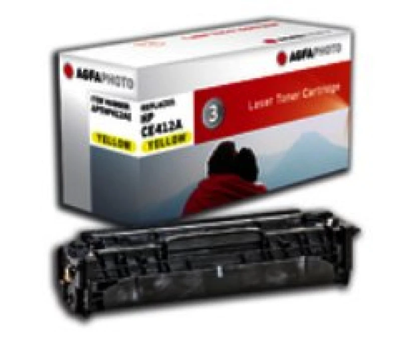 Image of AgfaPhoto APTHP412AE toner cartridge Yellow