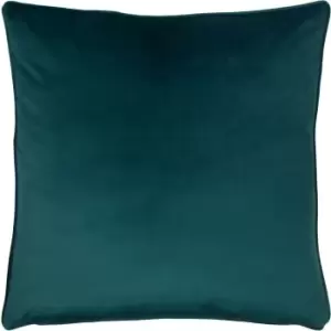 Image of Evans Lichfield Opulence Cushion Cover (55cm x 55cm) (Teal)
