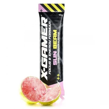 Image of X-Gamer X-Shotz Sun Beam (Pink Lemonade Flavoured) Energy Formula - 10g