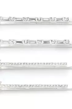 Image of HR 4 SET CRYSTAL BOBBY PIN