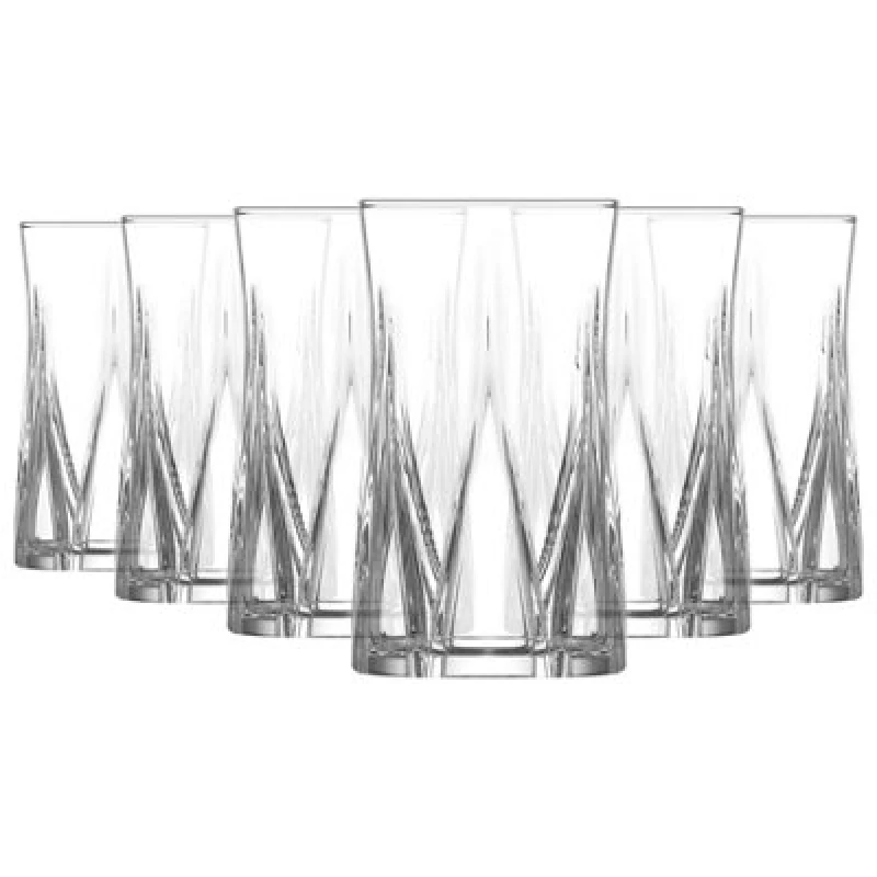 Image of Lav Zoey Highball Glasses - 380Ml - Pack Of 6
