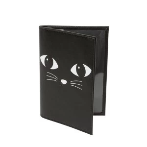 Image of Sass & Belle Black Cat Passport Holder