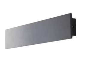 Image of Parker Outdoor Built-In LED Flush Wall Lamp, Grey, IP65, 4000K