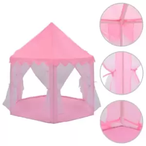 Image of Vidaxl Princess Play Tent Pink