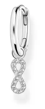 Image of Thomas Sabo CR704-051-14 Sterling Silver Single Hoop Earring Jewellery