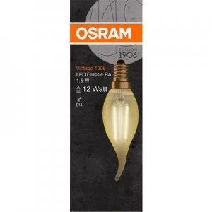 Image of OSRAM LED (monochrome) EEC A++ (A++ - E) E14 Candle 2 W Warm white (Ø x L) 35.0 mm x 121.0 mm