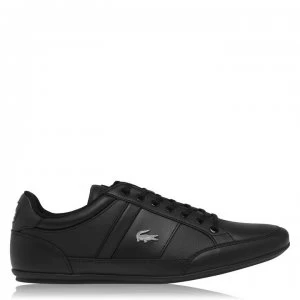Image of Lacoste Chaymon Nappa Mens Trainers - Black