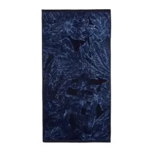 Image of Ted Baker Vietnm Bath Sheet, Navy