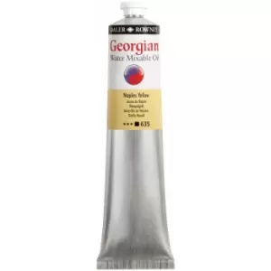 Image of Daler Rowney - Georgian Watermixable Oil 119200635 200ml Naples Yellow