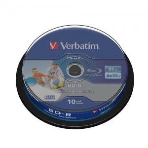 Image of Verbatim Datalife 6x BD-R 25 GB 10 pc(s)