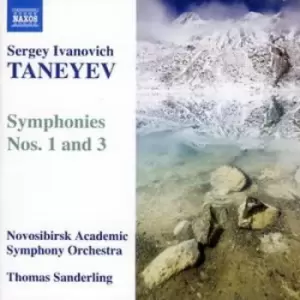 Image of Novosibirsk Academic Symphony Orchestra - Symphonies Nos 1 and 3 (Sanderling, Novosibirsk Academic So) CD Album - Used