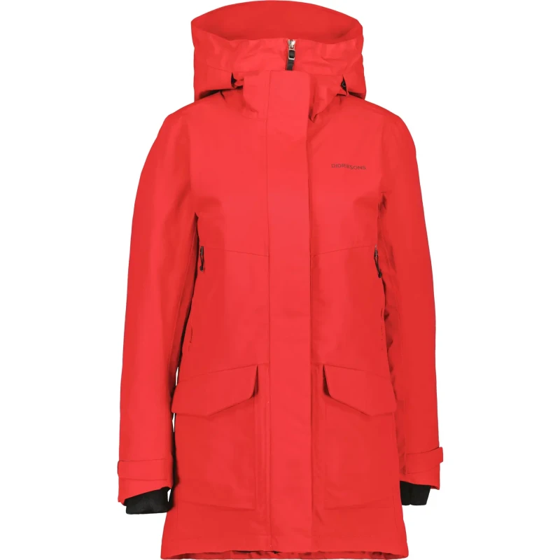 Image of Womens parka Didriksons Frida Rouge Female 42