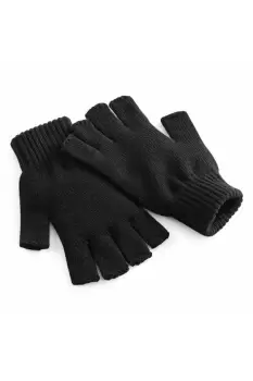 Image of Plain Basic Fingerless Winter Gloves