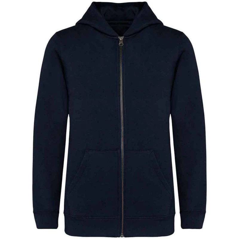 Image of Native Spirit Full Zip Hoodie in Navy Size: 4-6 Years Navy Unisex 4-6 Years