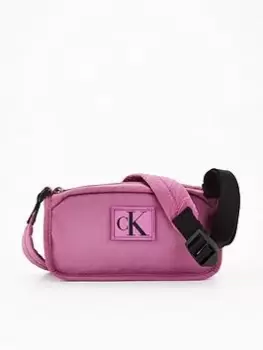 Image of Calvin Klein Jeans City Nylon Camera Bag - Purple