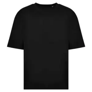 Image of Awdis Unisex Adult 100 Oversized T-Shirt (S) (Deep Black)