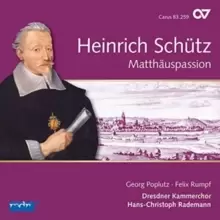 Image of Heinrich Schutz: Matthauspassion