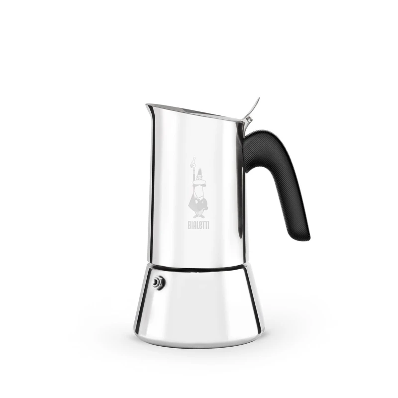 Image of Bialetti Venus Induction 'R' Stovetop Coffee Maker, 4 Cup, Silver