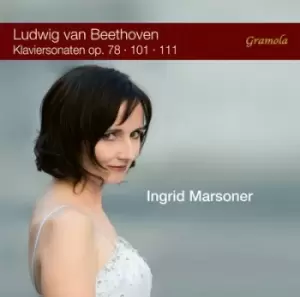 Image of Ludwig Van Beethoven Klaviersonaten Op 78/101/111 by Ingrid Marsoner CD Album