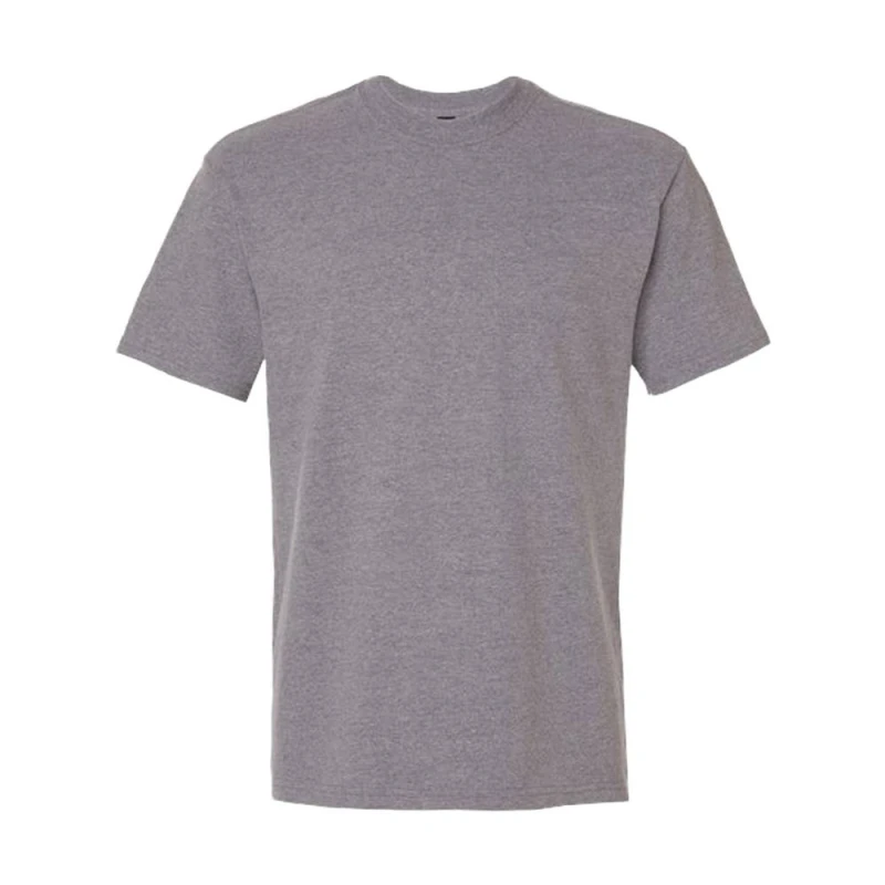 Image of Gildan Mens Hammer Maxweight T-Shirt in Grey Size: Small Grey Male S
